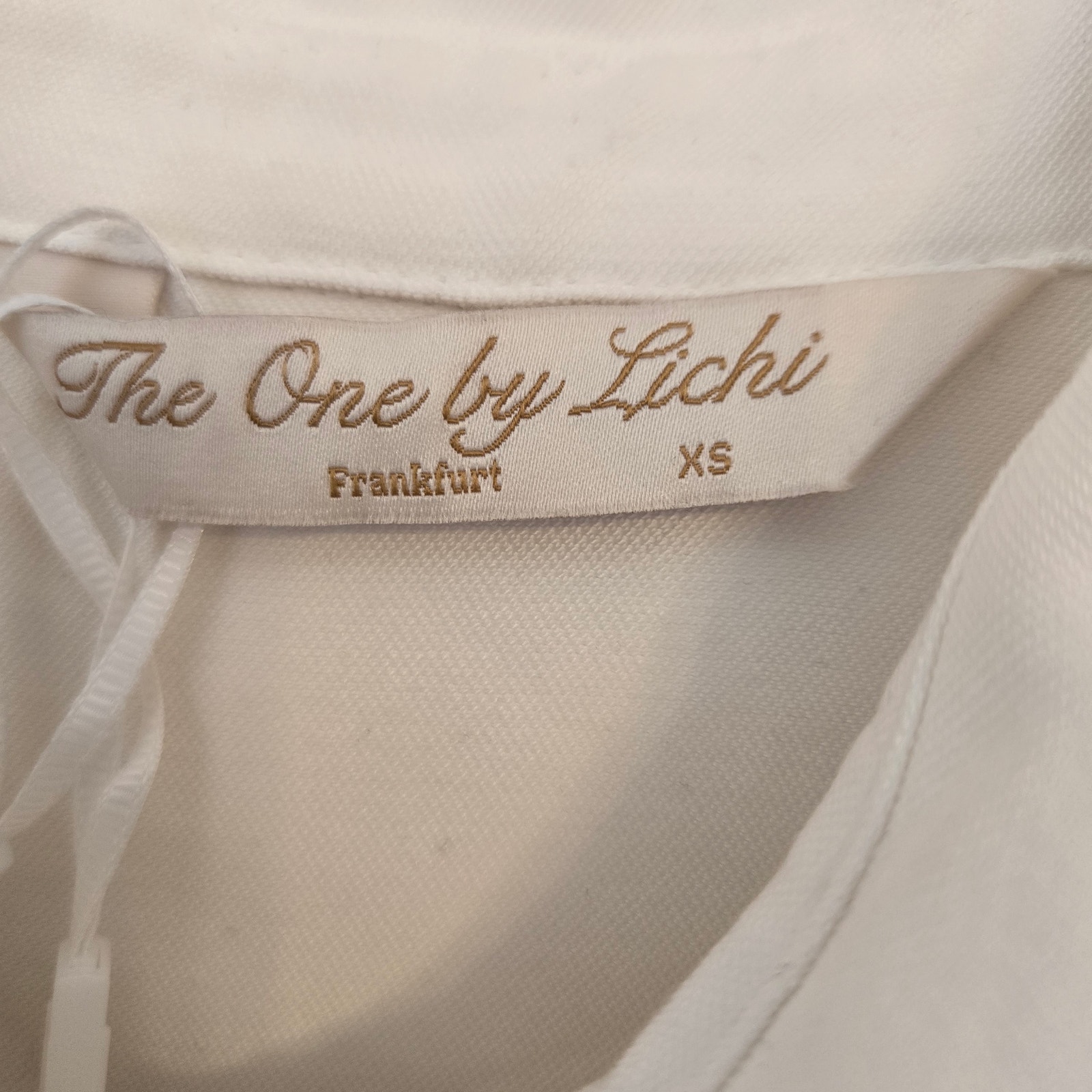 The One By Lichi Belted Midi Dress Size Xs Nwt — image 3 of 3
